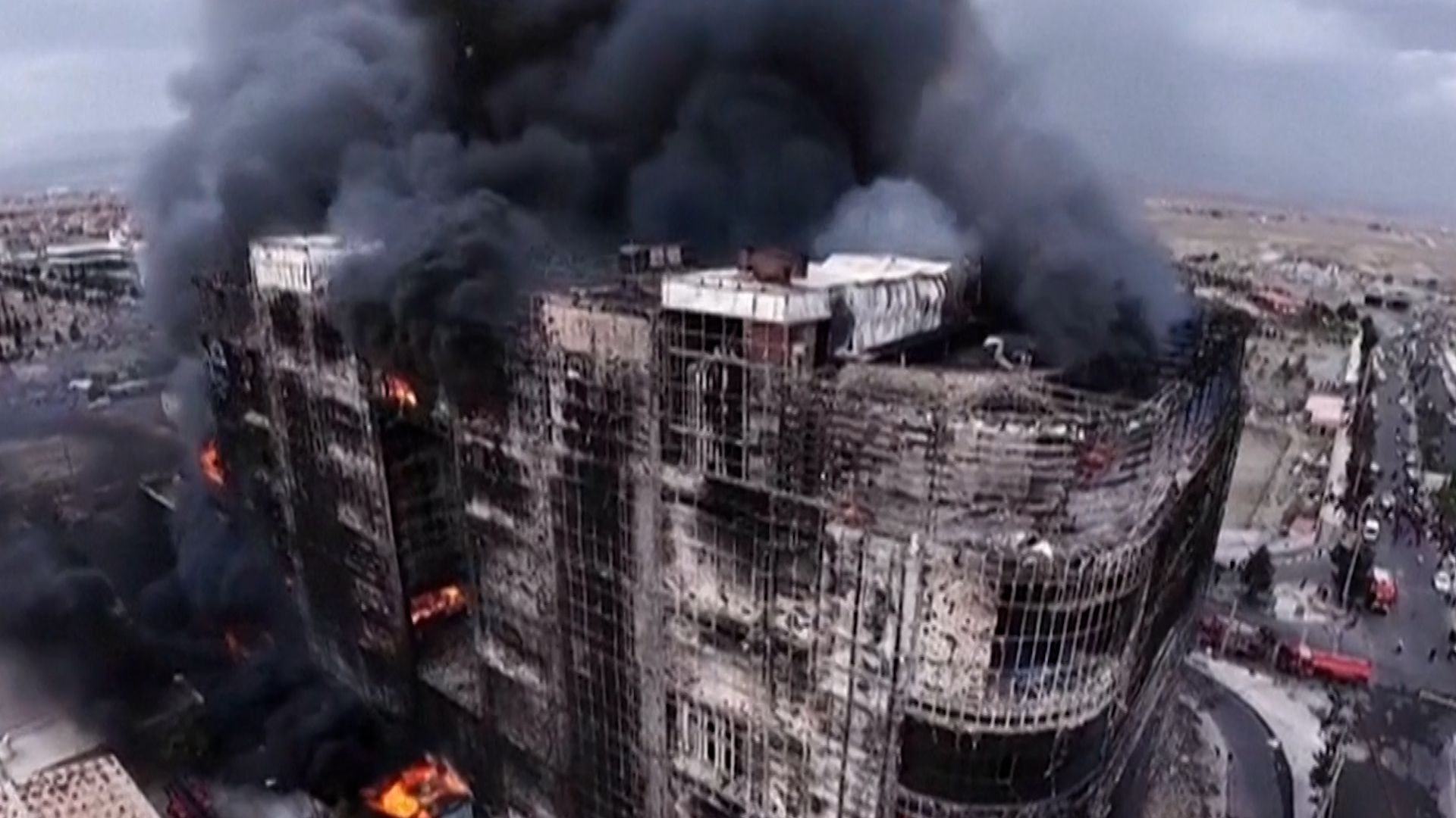 Tragic Shopping Centre Fire Claims at Least Eight Lives in Iran ...
