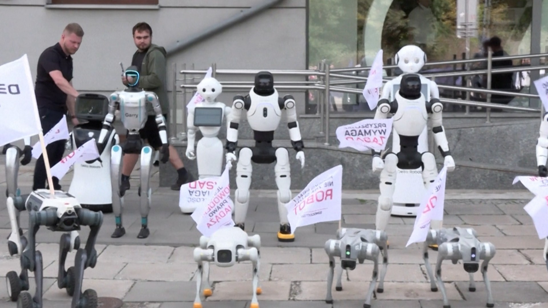 Robots Protest in Poland Over AI Regulation Concerns – MILLENNIUM NEWS 24/7